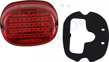 Custom Dynamics LED alacsony profilú hátsó lámpa piros - CD-TL-NW-R