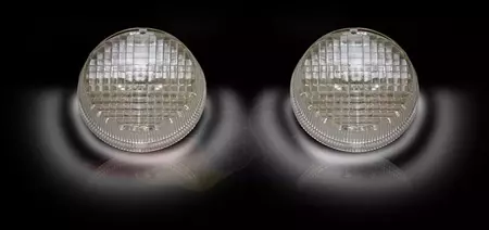 Custom Dynamics Honda Kawasaki heldere lampkappen voor knipperlichten - CD-TSLHK-CLEAR 