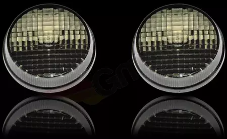 Custom Dynamics Honda Kawasaki - Ecrans teintés pour feux clignotants - CD-TSLHK-SMOKE 