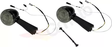 Custom Dynamics LED-baklyktor nedtonade/svarta - PB-SCOUT-RR-BS 