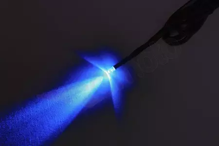 LED dióda izzó - kábellel Custom Dynamics kék - ST1BLUE 