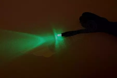 LED diodes spuldzīte - ar kabeli Custom Dynamics zaļā krāsā - ST1GREEN 