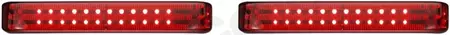 Lumières de coffre BAGZ de Custom Dynamics noir/rouge - PB-SB-SS8-BR 