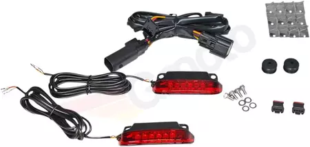 Персонализирани Dynamics LED светлини за багажник червени - CD-LR-07-R 