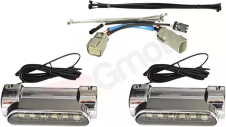 Custom Dynamics LED-tillbehörslampor krom/rökt - CD-CB-AW-TKE-C 