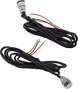 LED diodepære - med kabel Custom Dynamics rød - CD-BOLT-R-P