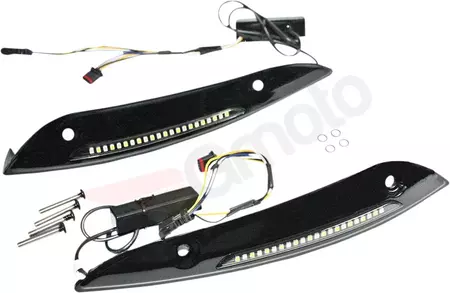Custom Dynamics LED kiegészítő fényszórók fekete - CD-RG-WT-AW2-B 