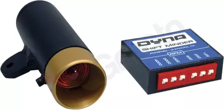 Svetelný indikátor radenia Dynatek eloxovaný čiernym zlatom - DSMS-4H 