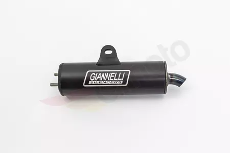 Giannelli Slip-On Vintage svart ljuddämpare i rostfritt stål - 30074