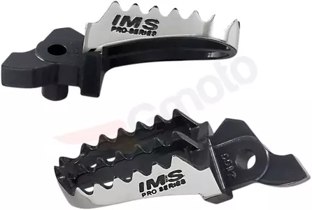 Satz Fußrasten IMS Products RM-Z 450 eloxierter Stahl - 295517-4 