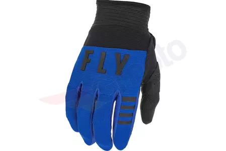 Fly Racing F-16 cross enduro motorhandschoenen zwart/blauw M-1