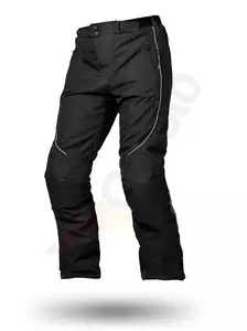 Pantaloni moto in tessuto Ispido Carbon nero 2XL