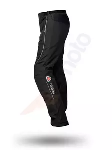 Pantaloni moto in tessuto Ispido Carbon nero 3XL-2