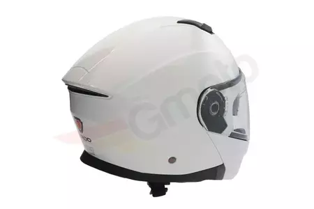 Ispido Falcon bianco 2XL casco da moto a mascella-3