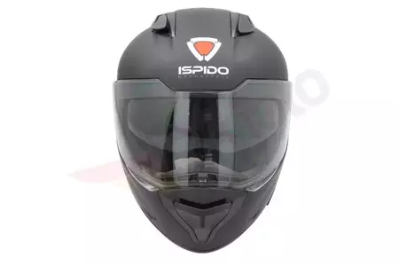 Ispido Raven интегрална каска за мотоциклет черна матова M-2