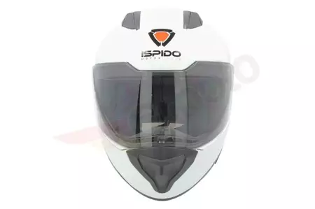 Ispido Raven интегрална мотоциклетна каска бяла XL-2
