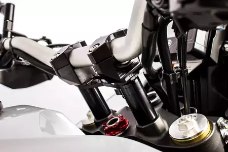 Pontets de guidon GILLES 2DGT réglables noir Ducati-3