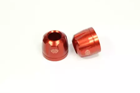 Embouts de guidon GILLES TOOLING IP rouge Yamaha - LG-IP-22-R