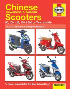 Haynes serviceboek scooters oostelijke productie - 4768