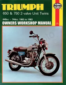 Haynes Triumph onderhoudsboek - 122