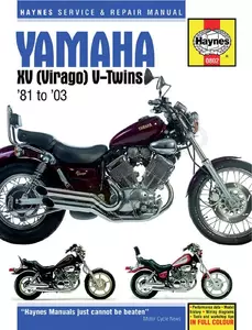Haynes Yamaha onderhoudsboek - 802
