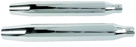 Khrome Werks cromado slip-on silenciadores 3 pulgadas de diámetro - 202400