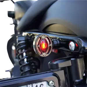 LED směrovky Joker Machine Omega černá/červená-2