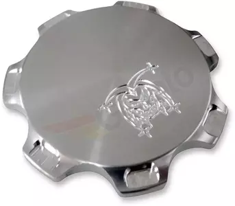 "Joker Machine Joker" aliuminio degalų bako dangtelis sidabrinis - 09-040JS 