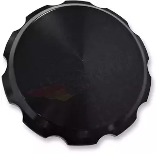 Joker Machine Serrated Series üzemanyagbetöltő kupak eloxált fekete színben - 10-442B 