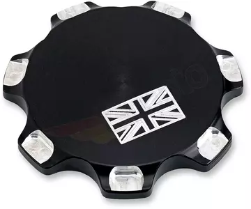 "Joker Machine UK" aliuminio degalų bako dangtelis juodas - 09-040BB 