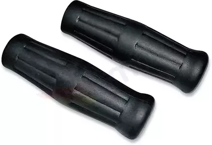 Joker Machine Vintage Radial gumové rukojeti řídítek černé - 03-61BLK 