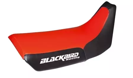 Funda asiento Blackbird Yamaha TT 350 83-92 17 Tradicional negro rojo - 1200/03