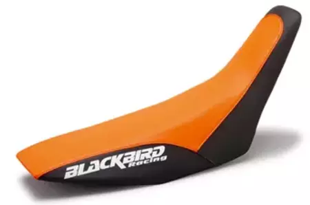 Blackbird Παραδοσιακό κάλυμμα καθίσματος T μαύρο πορτοκαλί 17 - 1501/03