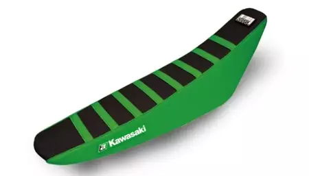 Blackbird sēdekļa pārvalks Kawasaki KX 85 01-13 Zebra melns zaļš - 1425Z
