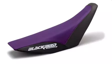 Blackbird sėdynės užvalkalas Kawasaki KX 125 250 94-98 Tradicinis juodas violetinis - 1404/02