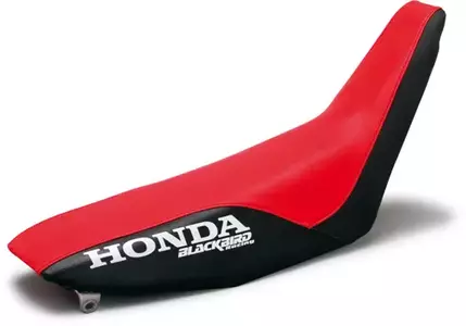 Blackbird κάλυμμα καθίσματος Honda XR 600 88-99 λογότυπο Honda Παραδοσιακό κόκκινο μαύρο - 1102/02