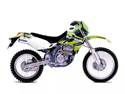 Komplet naklejek na motocykl Blackbird Dream 4 Kawasaki KLX 250 93-97 - 2401N