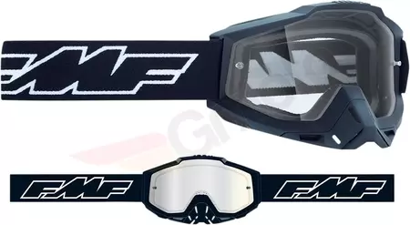 Óculos de proteção para motociclistas jovens FMF Powerbomb Rocket Preto lente transparente-2