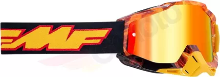 FMF Jeugd Motorfietsbril Powerbomb Rocket Oranje spiegelglas rood - F-50300-251-06
