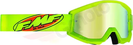 FMF Youth Motorcycle Goggles Powercore Core Yellow guld spejlglas-1