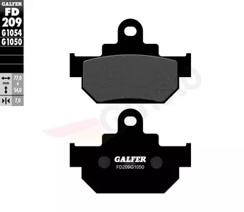 Brzdové doštičky Galfer - FD209G1050