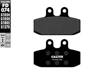 Plăcuțe de frână Galfer-2