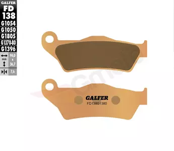 Galfer-bremseklodser - FD138G1380
