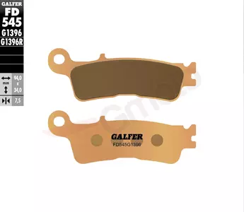Спирачни накладки Galfer - FD545G1396