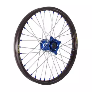 Täydellinen etupyörä Kite Elite 21x1.6 alumiini sininen - 20.507.0.BL
