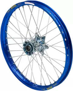 Цялостно предно колело Kite Elite 21x1.6 алуминий синьо/сребърно - 20.537.0.03
