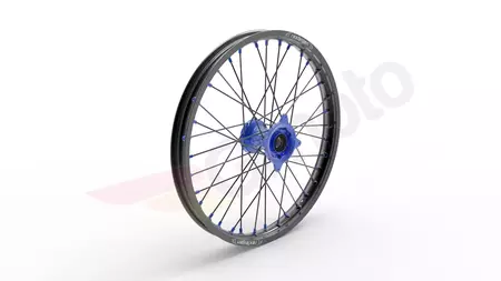 Kompletné predné koleso Kite Sport 21x1,6 hliník čierna/modrá - 40.207.0.BL.EO
