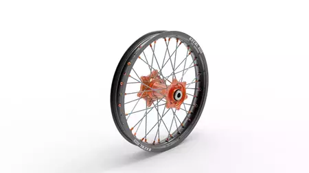 Kompletné zadné koleso Kite Sport 19x2.15 hliníkové čierno-oranžové - 40.209.0.AR