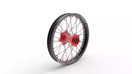 Täydellinen takapyörä Kite Sport 19x1.85 alumiini punainen - 40.228.0.RO