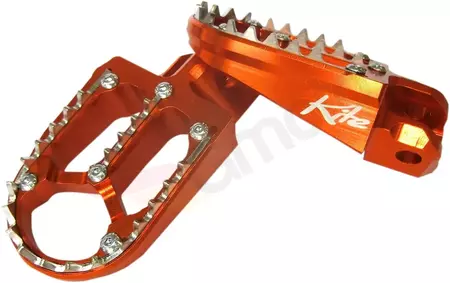 Kite aluminium fodstøtter orange sæt - 29.235.0.AR